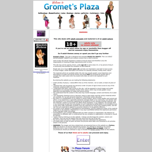 Gromets Plaza on thepornlogs.com