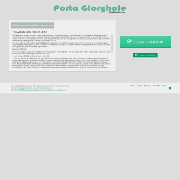 Porta Gloryhole on thepornlogs.com