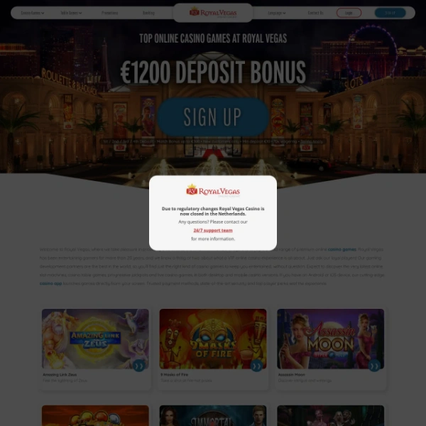 Royal Vegas Casino on thepornlogs.com