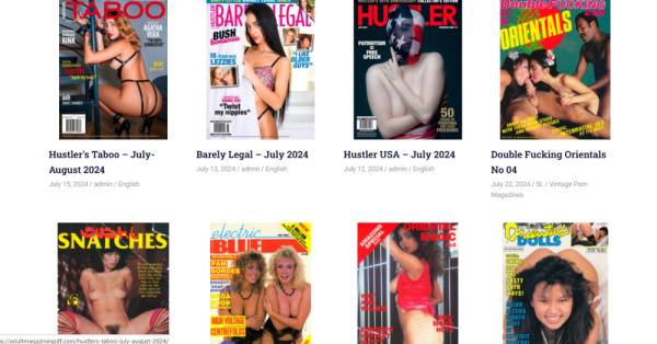 Adult Magazines Download on thepornlogs.com